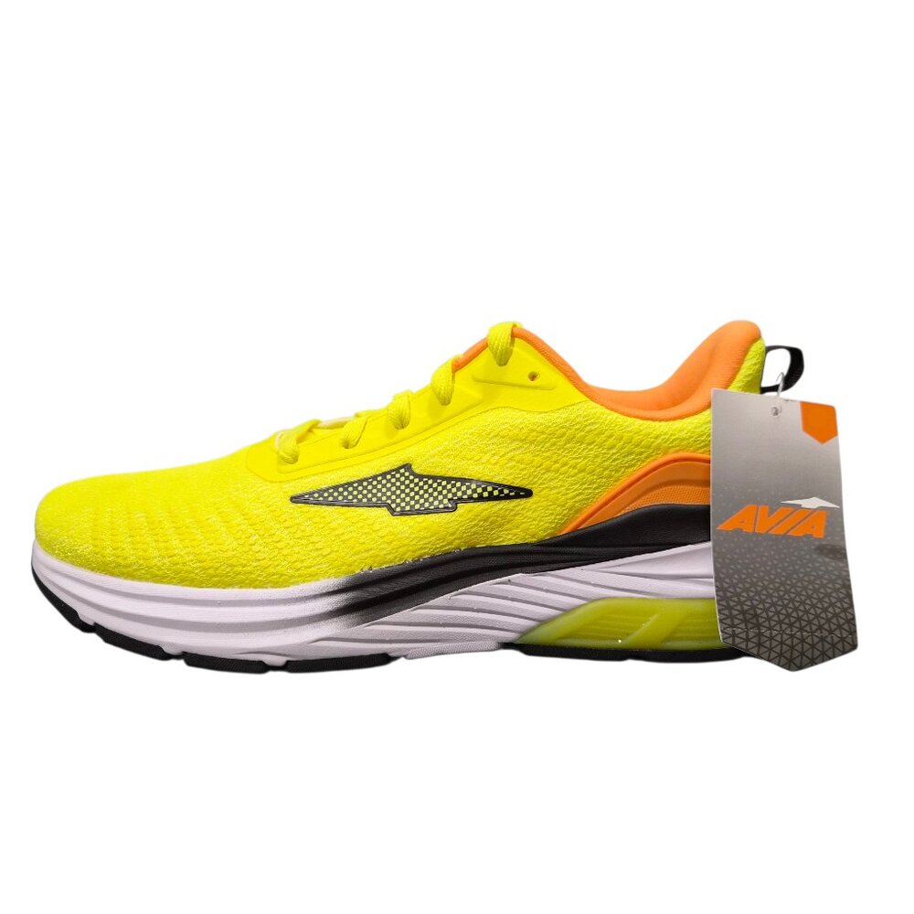 NWOB Avia Mens Hypersonic Gel Running Shoes Size 8.5-13 Sneakers Yellow Orange